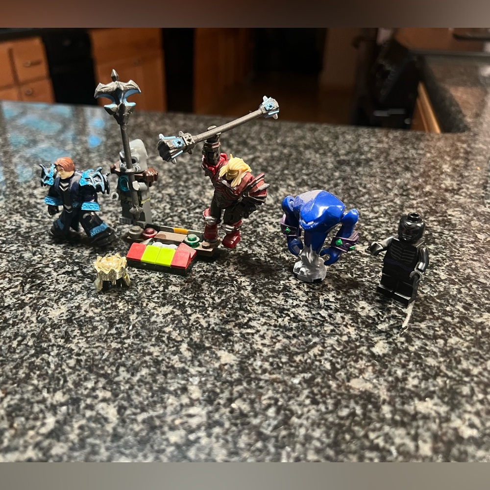 Lego guys. Super fun to create Lego masterpieces. Includes the guys you see.